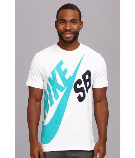 Nike SB Dri FIT Big Tee Mens Short Sleeve Pullover (White)