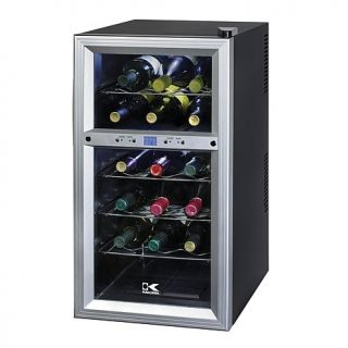 Kalorik 18 Bottle Stainless Steel Wine Cooler