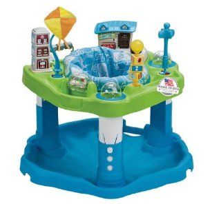 Evenflo Exersaucer, Mega Around Town  Stationary Stand Up Baby Activity Centers  Baby