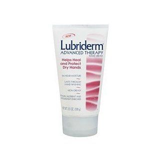 Lubriderm advanced skin therapy non greasy hand cream   3.5 Oz  Skin Moisturizing Lotion  Beauty