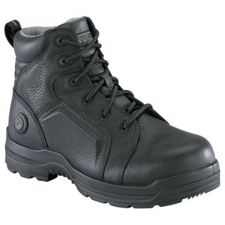 Rockport 6 Inch Waterproof More Energy Composite Toe Boot   Black, Size 10 1/2,