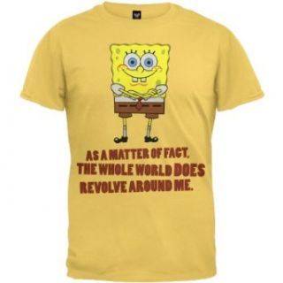 Spongebob Squarepants   Around Me Soft T Shirt Clothing