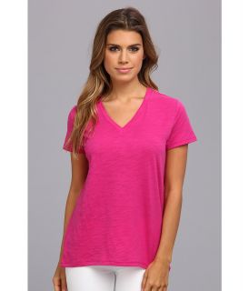 MICHAEL Michael Kors S/S High low Hem Tee Womens T Shirt (Pink)