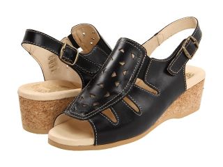 Worishofer 971 Womens Wedge Shoes (Black)