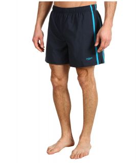 Speedo Striped Surf Runner Volley Short Mens Swimwear (Navy)