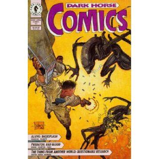 Dark Horse Comics #13 Aliens, The Thing From Another World, Dark Horse Comments, Predator Books