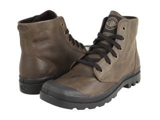 Palladium Pampa Hi Leather Mens Lace up Boots (Gray)