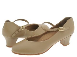 Capezio Jr. Footlight Womens Tap Shoes (Tan)