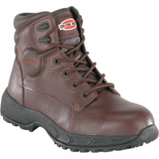 Iron Age 6 Inch Steel Toe EH Sport/Work Boot   Brown, Size 8 1/2 Wide, Model