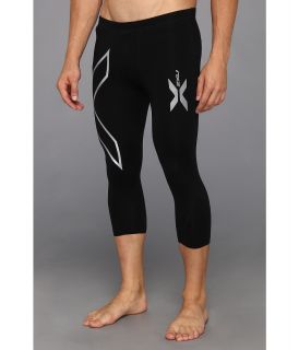 2XU Thermal Compression 3/4 Tights Mens Workout (Black)