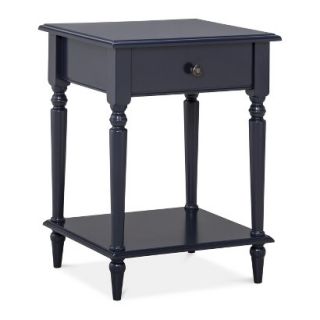 Accent Table Threshold Turned Leg Accent Table   Navy