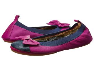 Yosi Samra Samara Two Tone Cap Toe Womens Slip on Shoes (Pink)