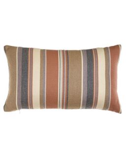 Striped Lumbar Pillow   ELAINE SMITH