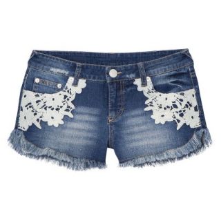 Mossimo Supply Co. Juniors Lace Detail Denim Short   11
