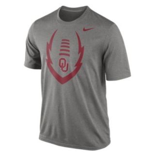 Nike College Icon Legend (Oklahoma) Mens Training Shirt   Green