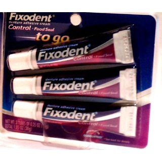 Fixodent Food Seal To Go Health & Personal Care