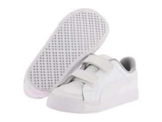 Puma Kids Court Point V Kids Shoes (White/White/Grey Violet)
