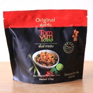 The Original Tom Yum Crisp   Herbal Crisp 2.8OZ (3 Bags)  Gourmet Food  Grocery & Gourmet Food