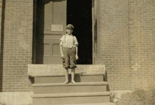 1911 child labor photo Batise Joseph. Winchendon. Doffer in Glenakkeb I.e., G g7  