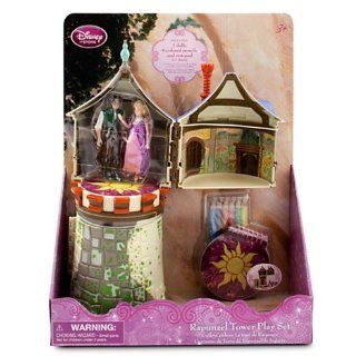 Disney Tangled Rapunzel Tower Play Set Incl Rapunzel and Flynn and Art Kit Toys & Games