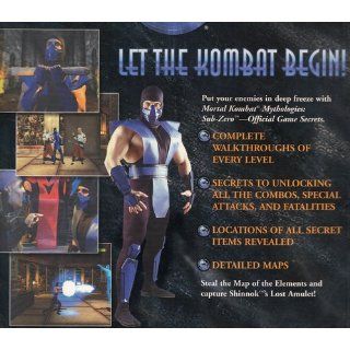 Mortal Kombat Mythologies Sub Zero Official Game Secrets (Secrets of the Games Series) Nick Roberts, Simon Hill 9780761512158 Books
