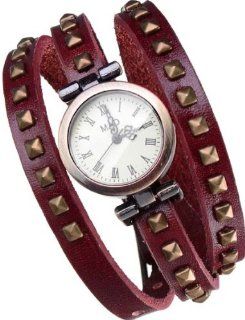 Vintage Style Wrap Around Watch Red Watches