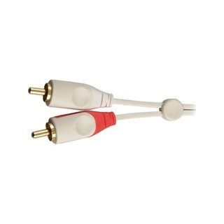 Rca 7 Ft Flat Panel Stereo Audio Cable Compact Connector Hides Easily Behind Flat Panel Tvs Electronics