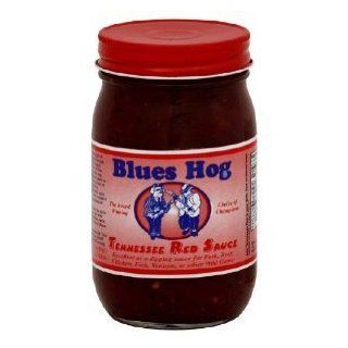 Blues Hog BBQ Sauce 16oz Jar (Pack of 3) (Choose Flavor Below) (Tennessee Red Sauce)  Barbecue Sauces  Grocery & Gourmet Food