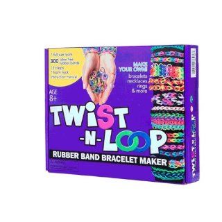 Twist  N  Loop Rubber Band Bracelet Maker Loom Arts, Crafts & Sewing