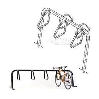 9 Bike City Bicycle Rack, Double Sided, Below Grade Mount   Garage Storage And Organization Products