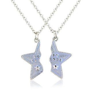 Bestfriend necklace, 2 bestfriends star necklace includes 2 free gift bags for you both K Starz exclusive Jewelry