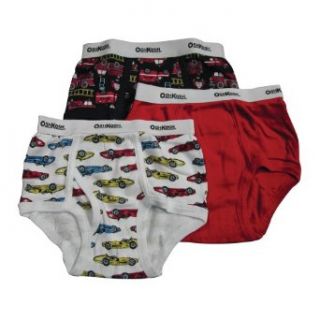 Oshkosh B'Gosh Boys 2 7 Fruit Trucks and Race Cars 3 Pack Brief, Multi, 6 Briefs Underwear Clothing