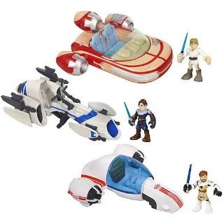 Star Wars Jedi Force Vehicles Wave 1 Toys & Games