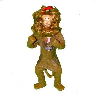 Kurt Adler Wizard of Oz Cowardly Lion Tablepiece Christmas Decor   Collectible Figurines