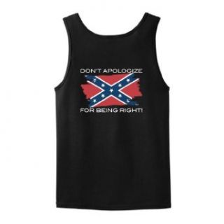 Don't Apologize For Being Right Tank Top Clothing