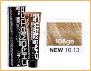 Redken Chromatics Beyond Cover Hair Color 10Ago Ash/Gold  Chemical Hair Dyes  Beauty