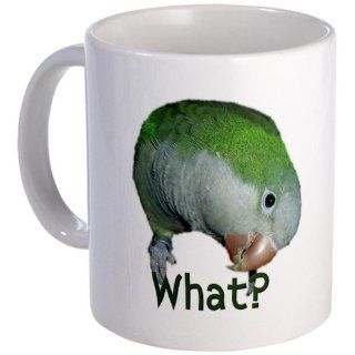Quaker Parrot What? Mug Mug by  Kitchen & Dining