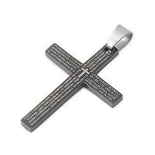 Stainless Steel Pendant   Cross (Comes with Gift Box) Jewelry