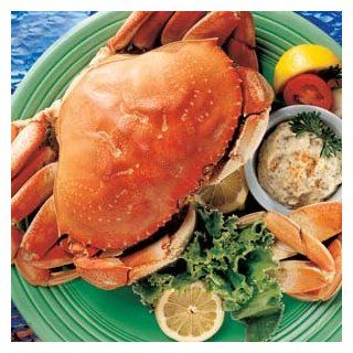 Whole Cooked Dungeness Crab  Crab Seafood  Grocery & Gourmet Food
