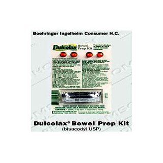 Dulcolax bowel prep kit containing 4 tablets and 1 suppository   1 kit, 3 pack Health & Personal Care