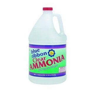 ROOTO CORPORATION Blue Ribbon Gallon Clear Ammonia contains 3% Ammonia   Household Polish