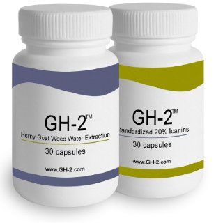 GH 2   Horny Goat Weed (Epimedium) Extract   Contains 20% Icariins & Water Extracted Horny Goat Weed Extract Health & Personal Care