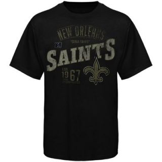 New Orleans Saints Line to Gain T Shirt   Black