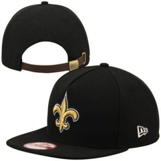 New Era New Orleans Saints Classic Team Adjustable 9FIFTY Hat   Black