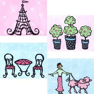 Topiary Stretched Art  Nursery Wall Decor  Baby