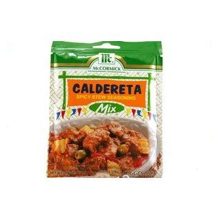 Caldereta Mix (Spicy Stew Seasoning Mix )   1.76oz by Mc Cormick.  Meat Seasoningss  Grocery & Gourmet Food