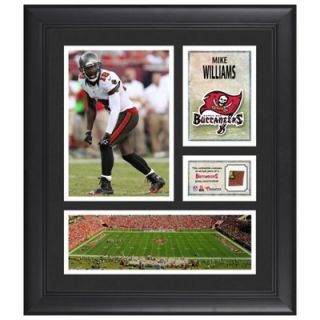 Mike Williams Tampa Bay Buccaneers Framed 15 x 17 Collage with Game Used Football