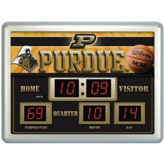 Shop 19" NCAA Purdue Boilermakers Scoreboard Wall Clock with Date and Temperature at the  Home Dcor Store