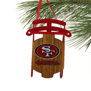 San Francisco 49ers Sled Ornament