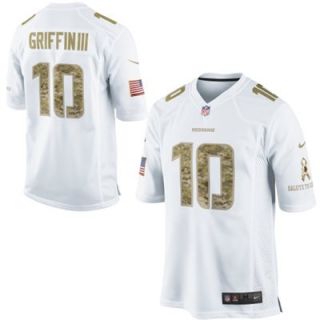 Nike Robert Griffin III Washington Redskins Salute to Service Game Jersey   White